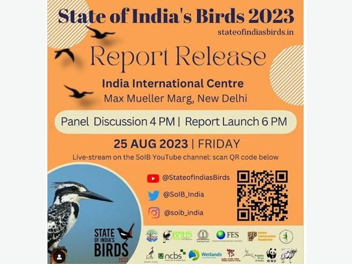 Report Release Of State Of India's Birds 2023 - Bird Alliance