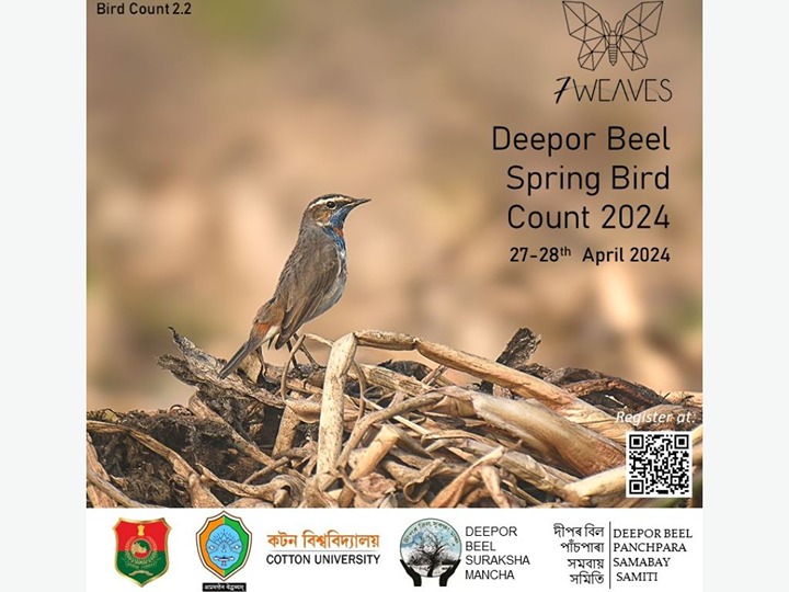 Deepor Beel Spring Bird Count 2024
